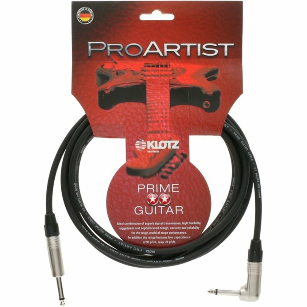 Кабель инструментальный KLOTZ PRON090PR Pro Artist 9.0m