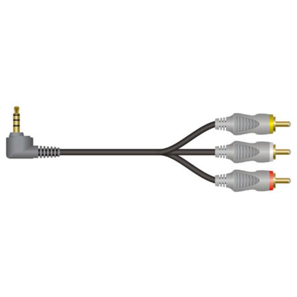 Кабель видео 1xMini Jack - 3xRCA Tech Link 690272 2.0m
