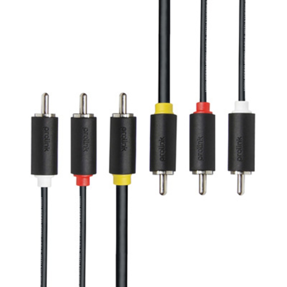 Кабель видео 3xRCA - 3xRCA ProLink PB364-0500 5.0m