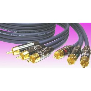 Кабель видео 3xRCA - 3xRCA AVC Link CABLE-906/6.0 6.0m