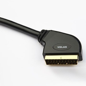 Кабель видео SCART - SCART Velas VSC-S1.0 1.0m