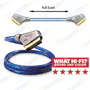 Кабель видео SCART - SCART QED AV2110 1.0m