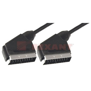Кабель видео SCART - SCART Rexant 17-1106 (1 штука) 5.0m