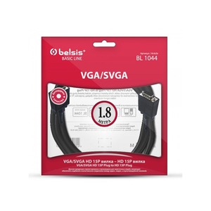Кабель видео VGA - VGA Belsis BL1044 1.8m