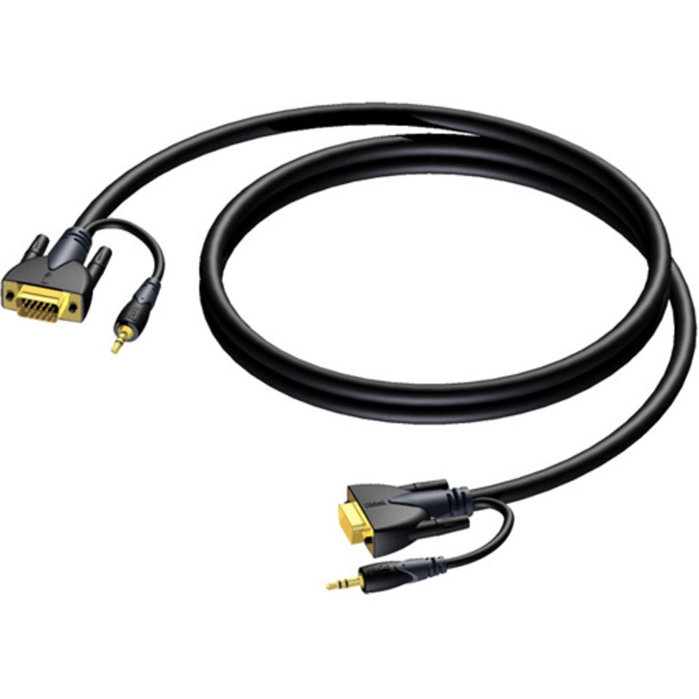 Кабель видео VGA - VGA Procab CLV115/5 5.0m