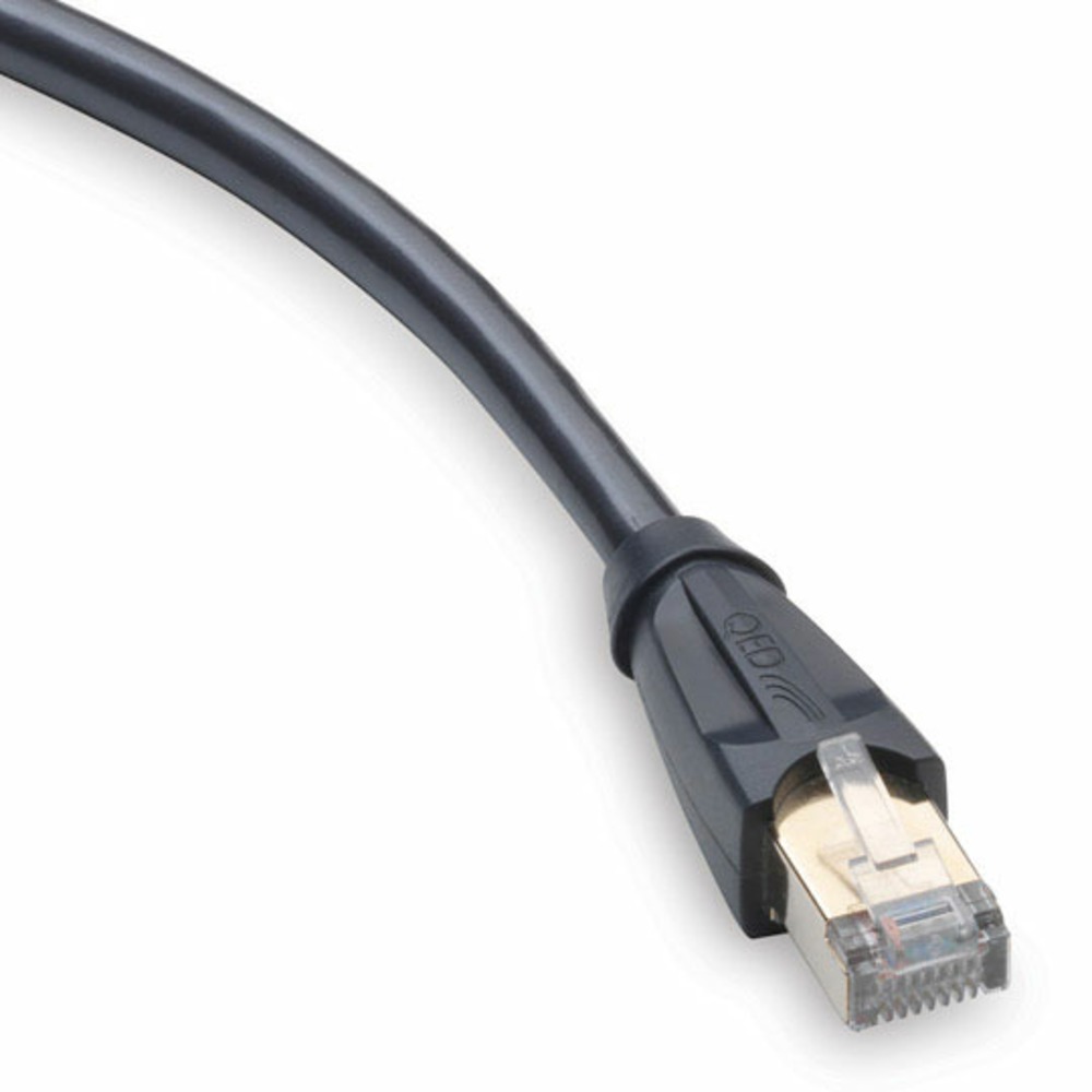 Кабель витая пара патч-корд QED (QE6804) Performance Ethernet Graphite 5.0m
