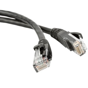 Кабель витая пара патч-корд Hyperline PC-LPM-UTP-RJ45-RJ45-C5e-0.3M-BK 0.3m