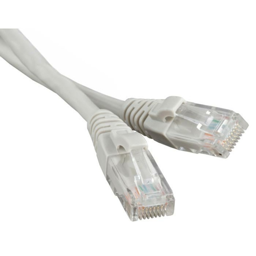 Кабель витая пара патч-корд Hyperline PC-LPM-UTP-RJ45-RJ45-C5e-3M-GY 3.0m