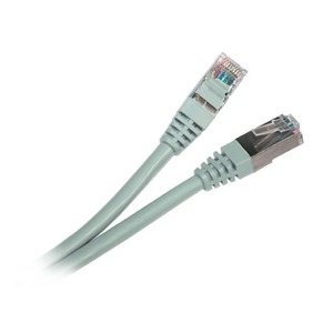 Кабель витая пара патч-корд Hyperline PC-LPM-STP-RJ45-RJ45-C6-1.5M-GY 1.5m
