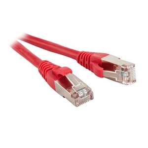 Кабель витая пара патч-корд Hyperline PC-LPM-STP-RJ45-RJ45-C5e-0.5M-RD 0.5m