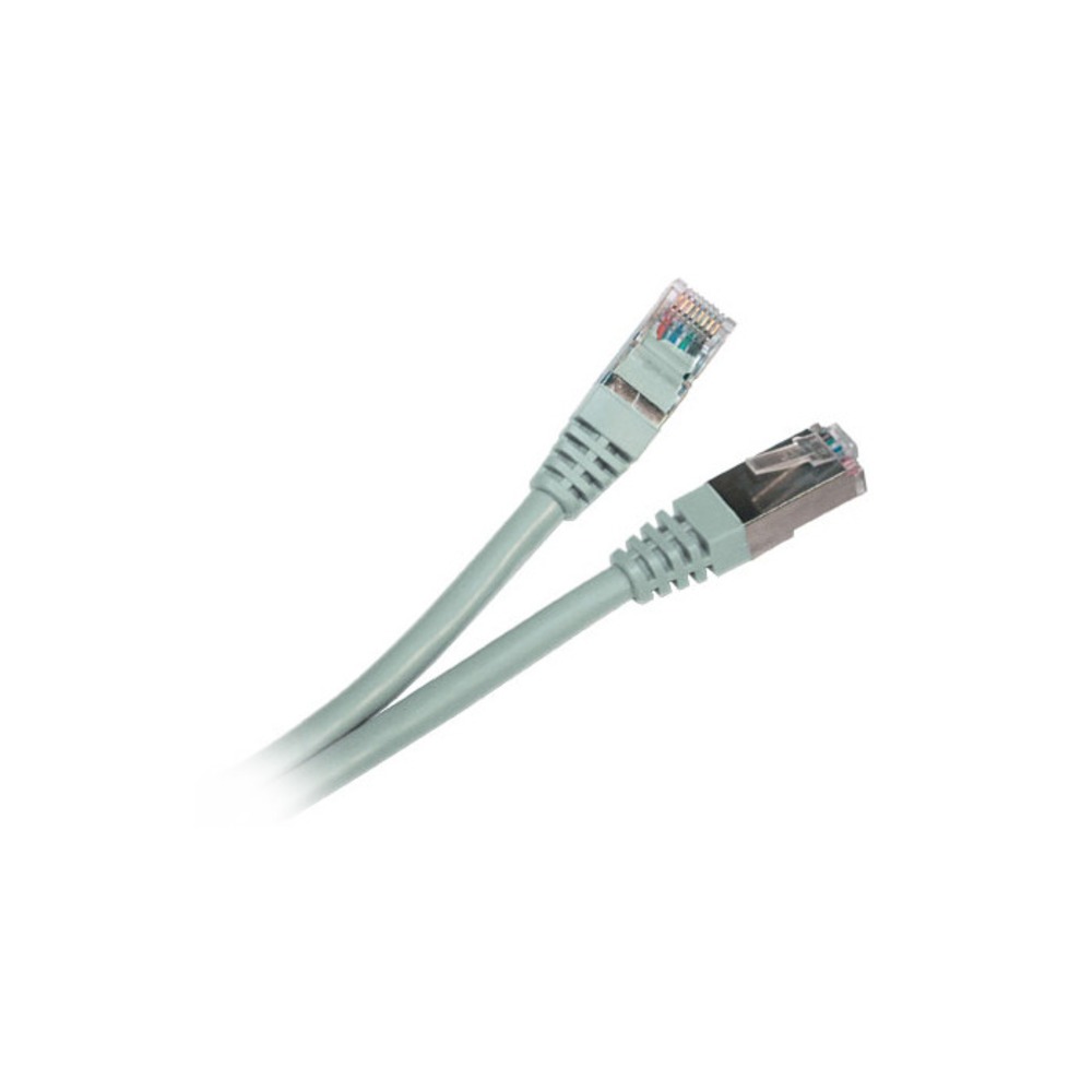Кабель витая пара патч-корд Hyperline PC-LPM-STP-RJ45-RJ45-C5e-1.5M-GY 1.5m