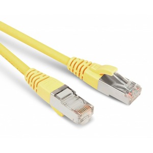 Кабель витая пара патч-корд Hyperline PC-LPM-STP-RJ45-RJ45-C5e-2M-YL 2.0m