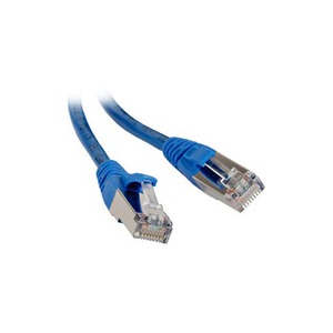 Кабель витая пара патч-корд Hyperline PC-LPM-STP-RJ45-RJ45-C5e-2M-BL 2.0m