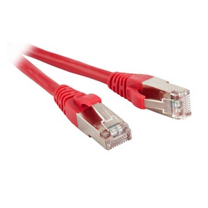Кабель Патч-корд Hyperline PC-LPM-STP-RJ45-RJ45-C5e-5M-RD 5.0m