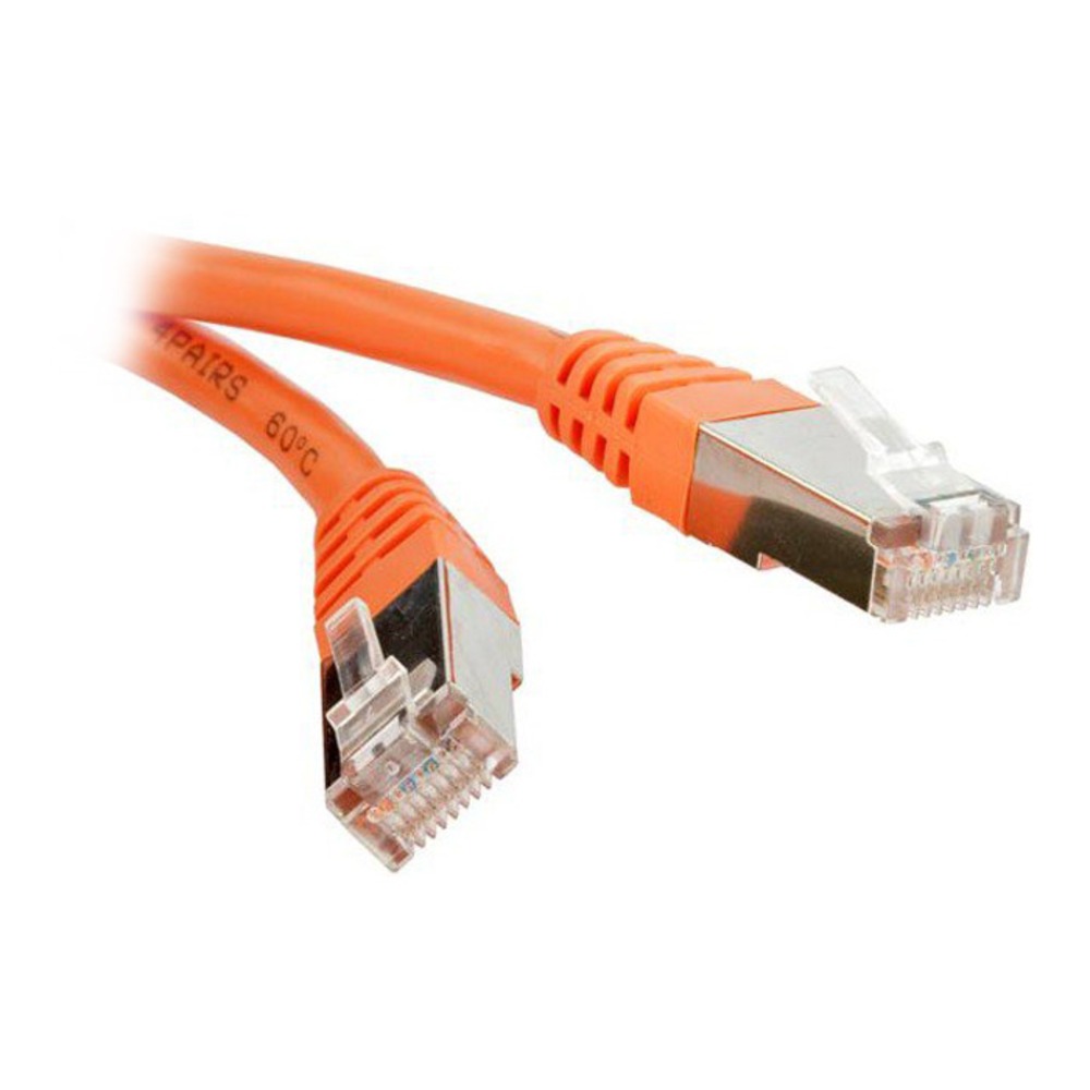 Кабель витая пара патч-корд Hyperline PC-LPM-STP-RJ45-RJ45-C5e-3M-LSZH-OR 3.0m