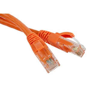 Кабель Патч-корд Hyperline PC-LPM-UTP-RJ45-RJ45-C6-3M-LSZH-OR 3.0m