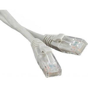 Кабель Патч-корд Hyperline PC-LPM-UTP-RJ45-RJ45-C6a-0.5M-LSZH-GY 0.5m