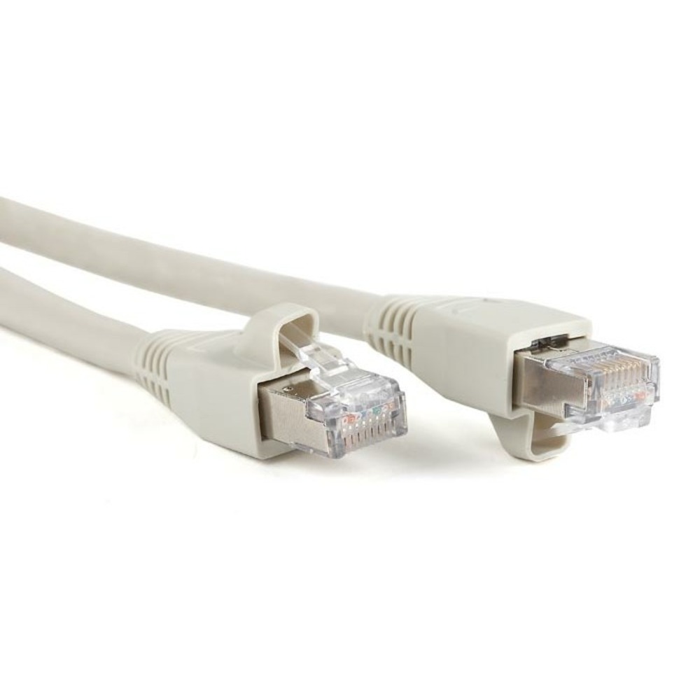 Кабель Патч-корд Hyperline PC-LPM-STP-RJ45-RJ45-C6a-5M-LSZH-GY 5.0m
