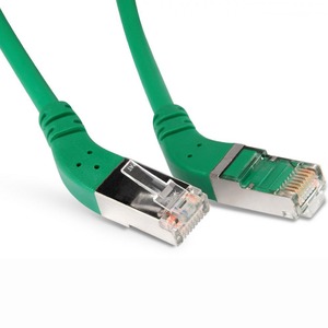 Кабель Патч-корд Hyperline PC-APM-STP-RJ45/L45-RJ45/R45-C6-3M-LSZH-GN 3.0m