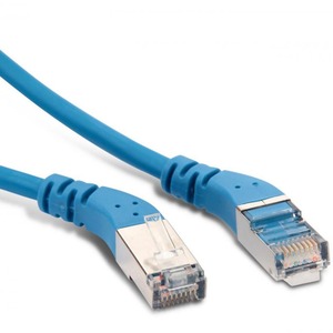 Кабель Патч-корд Hyperline PC-APM-STP-RJ45/L45-RJ45/R45-C6-2M-LSZH-BL 2.0m