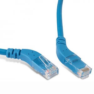 Кабель витая пара патч-корд Hyperline PC-APM-UTP-RJ45/R45-RJ45/R45-C5e-3M-LSZH-BL 3.0m
