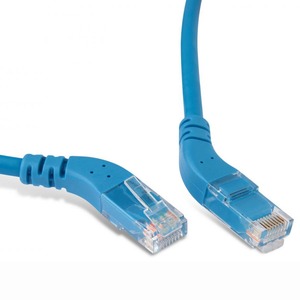 Кабель витая пара патч-корд Hyperline PC-APM-UTP-RJ45/R45-RJ45/R45-C6-2M-LSZH-BL 2.0m