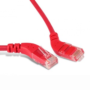 Кабель витая пара патч-корд Hyperline PC-APM-UTP-RJ45/R45-RJ45/R45-C5e-2M-LSZH-RD 2.0m