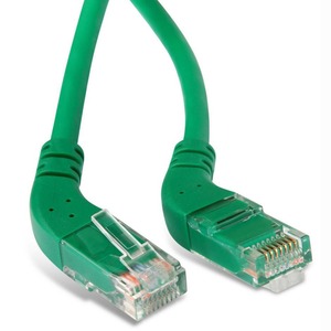 Кабель витая пара патч-корд Hyperline PC-APM-UTP-RJ45/L45-RJ45/R45-C6-3M-LSZH-GN 3.0m