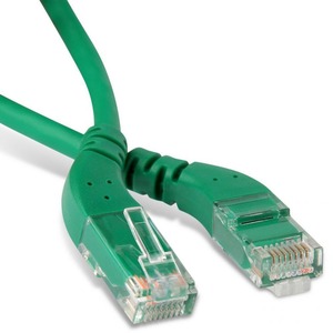 Кабель Патч-корд Hyperline PC-APM-UTP-RJ45/L45-RJ45/L45-C6-1M-LSZH-GN 1.0m