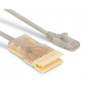 Кабель витая пара патч-корд Hyperline PC-110-110-4P-C5e-2M-LSZH-GY 2.0m