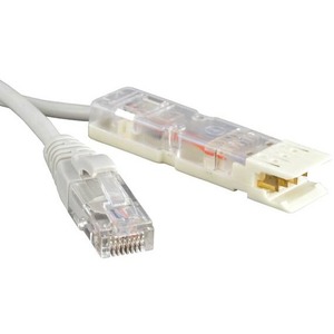 Кабель витая пара патч-корд Hyperline PC-110-RJ45-2P-T-2M-GY 2.0m