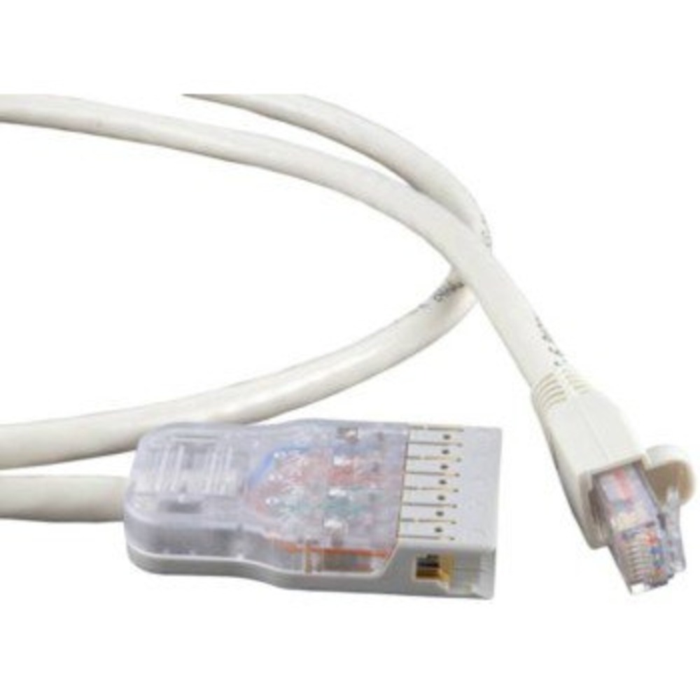 Кабель витая пара патч-корд Hyperline PC-110-RJ45-4P-C6-3M-GY 3.0m