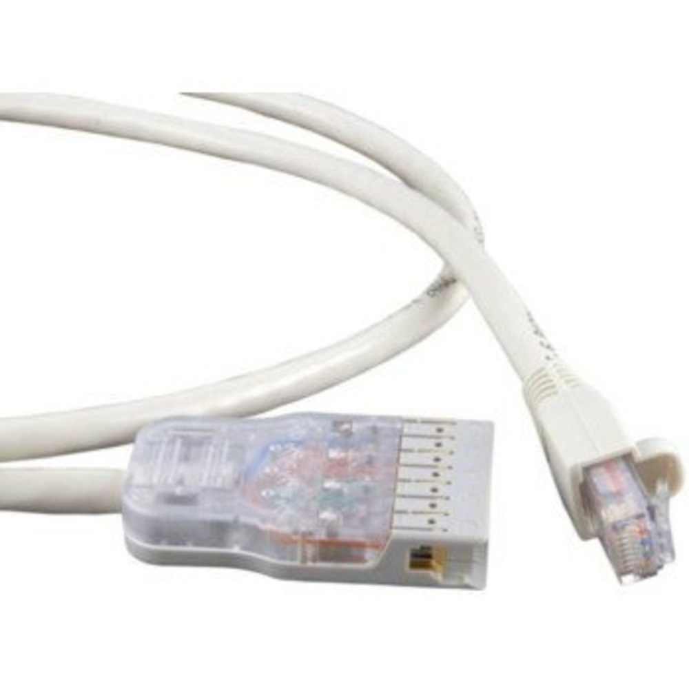 Кабель витая пара патч-корд Hyperline PC-110-RJ45-4P-C6-2M-GY 2.0m
