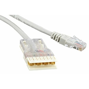 Кабель витая пара патч-корд Hyperline PC-110-RJ45-4P-C5e-3M-LSZH-GY 3.0m