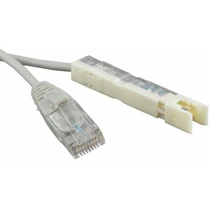 Кабель витая пара патч-корд Hyperline PC-110-RJ45-1P-CX-3M-LSZH-GY 3.0m