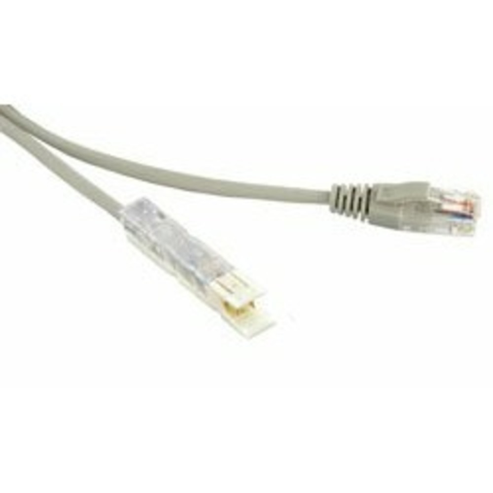 Кабель витая пара патч-корд Hyperline PC-110-RJ45-1P-CX-2M-GY 2.0m