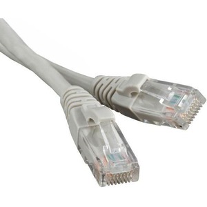 Кабель витая пара патч-корд Hyperline PC-LPM-UTP-RJ45-REV-RJ45-C5e-1M-GY 1.0m