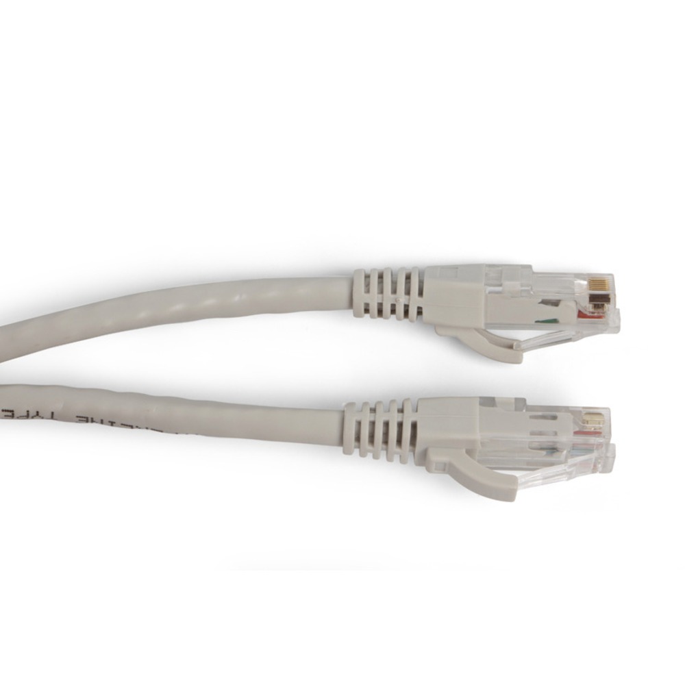 Кабель витая пара патч-корд Hyperline PC-LPM-UTP-RJ45-RJ45-C6a-3M-LSZH-GY 3.0m