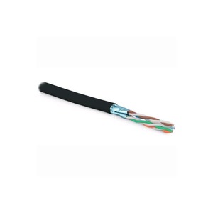 Отрезок кабеля витая пара Hyperline (арт. 3454) UFTP4-C6-S23-OUT-LSZH-BK 2.6m