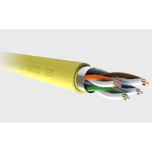 Отрезок кабеля витая пара QED (арт. 4132) Professional QXCAT5e-FTP LSOH Yellow 6.97m