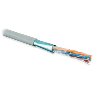 Отрезок кабеля витая пара Hyperline (арт. 4083) UFTP4-C6-S23-IN-LSZH-GY 12.0m