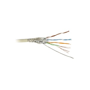 Отрезок кабеля витая пара Hyperline (арт. 5094) SFTP4-C5E-SOLID-GY 5.7m