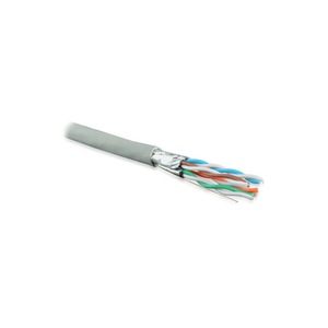 Отрезок кабеля витая пара Hyperline (арт.5394)   UFTP4-C6-S23-IN-LSZH-GY 4.95m