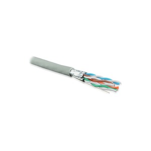 Отрезок кабеля витая пара Hyperline (арт.5396) UFTP4-C6-S23-IN-LSZH-GY 3.94m