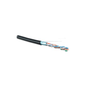 Отрезок кабеля витая пара Hyperline (арт. 5475) FUTP4-C5E-S24-OUT-PE-BK 20.0m