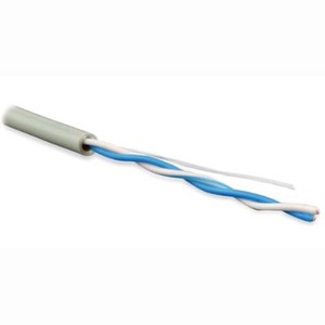 Отрезок кабеля витая пара Hyperline (арт. 5738) UUTP1-C5-S24-IN-PVC-GY 5.3m