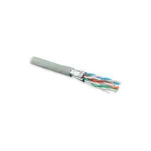 Отрезок кабеля витая пара Hyperline (арт.6317) FUTP4-C5E-S24-IN-PVC-GY 13.97m.
