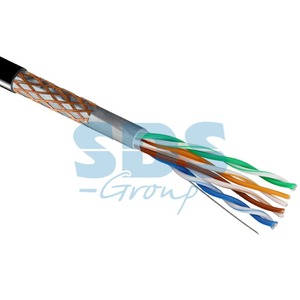 Кабель витая пара на катушке Rexant 01-0344 SFTP 4PR 24AWG CAT5e OUTDOOR (305 метров)