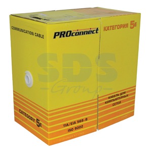 Кабель витая пара на катушке PROconnect 01-0146-3 FTP 4PR 24AWG CAT5e OUTDOOR LT (305 метров)