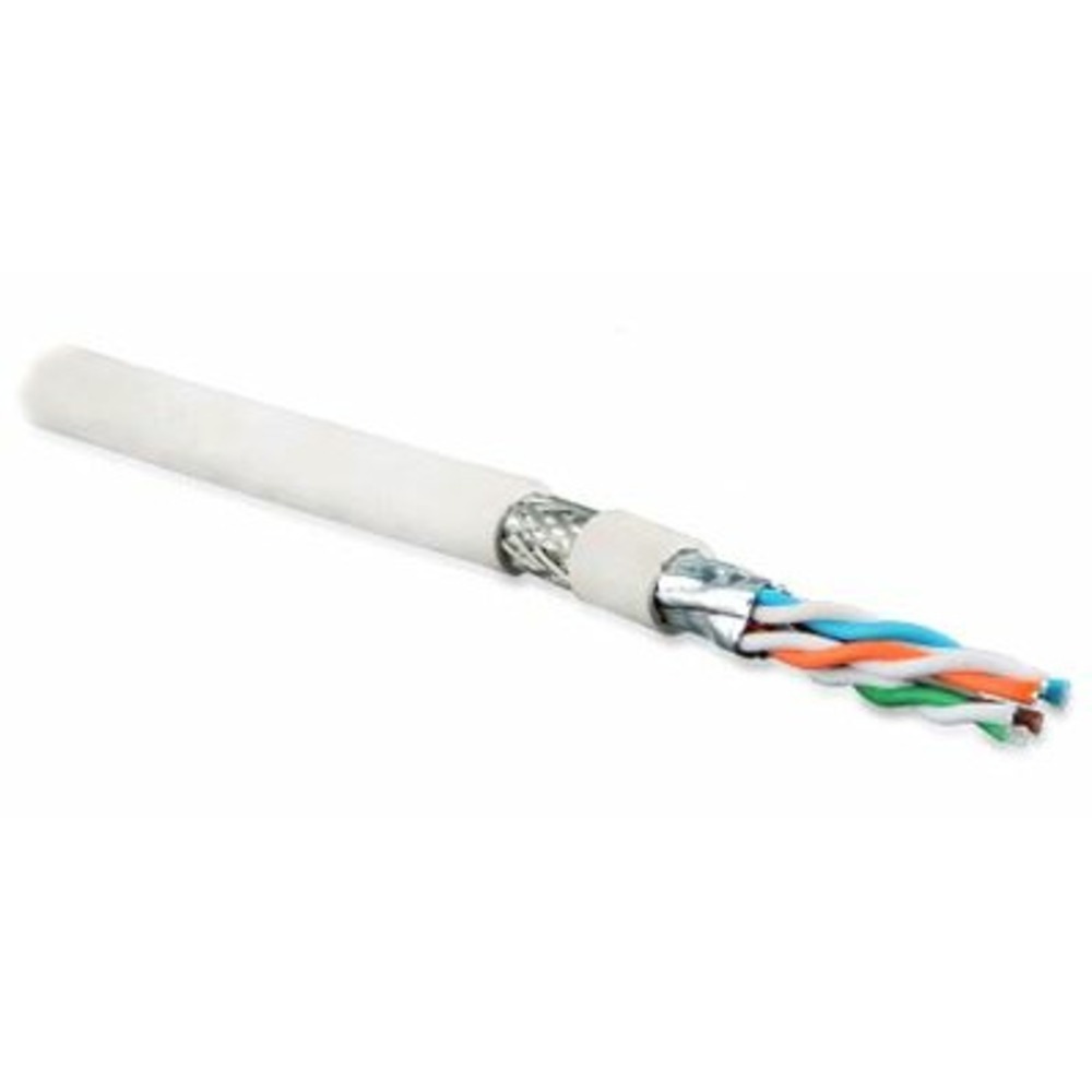 Кабель витая пара на катушке Hyperline SFTP4-C7A-S22-IN-LSZH-WH-500 (500м)
